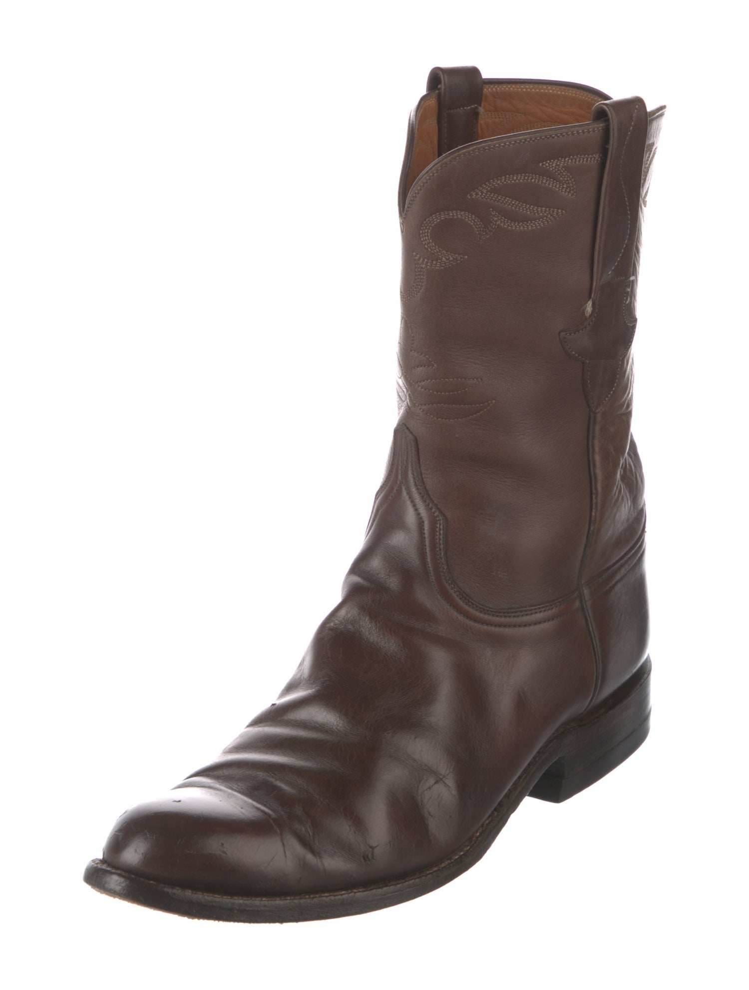 Lucchese Leather Western Boots
