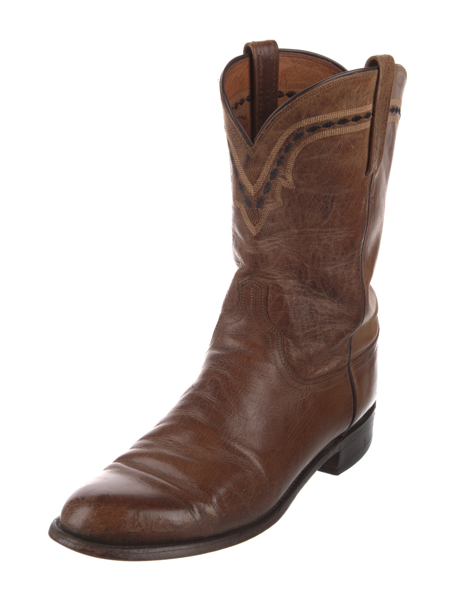 Lucchese Leather Western Boots