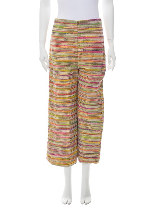 Leal Daccarett Striped Wide Leg Pants