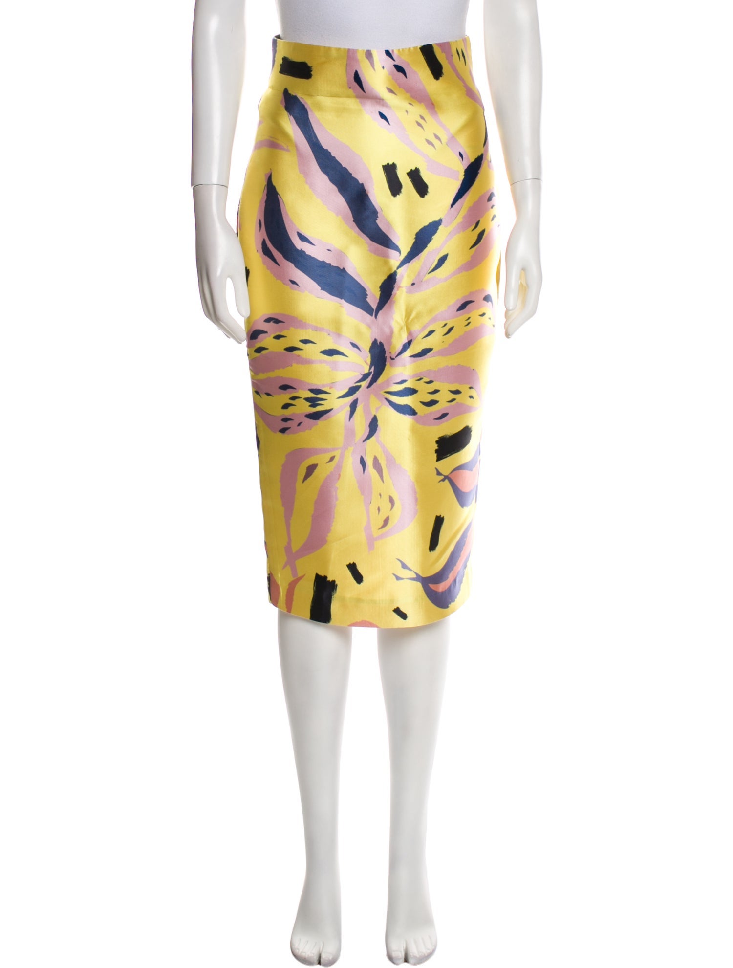 Leal Daccarett Printed Knee-Length Skirt