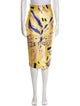 Leal Daccarett Printed Knee-Length Skirt