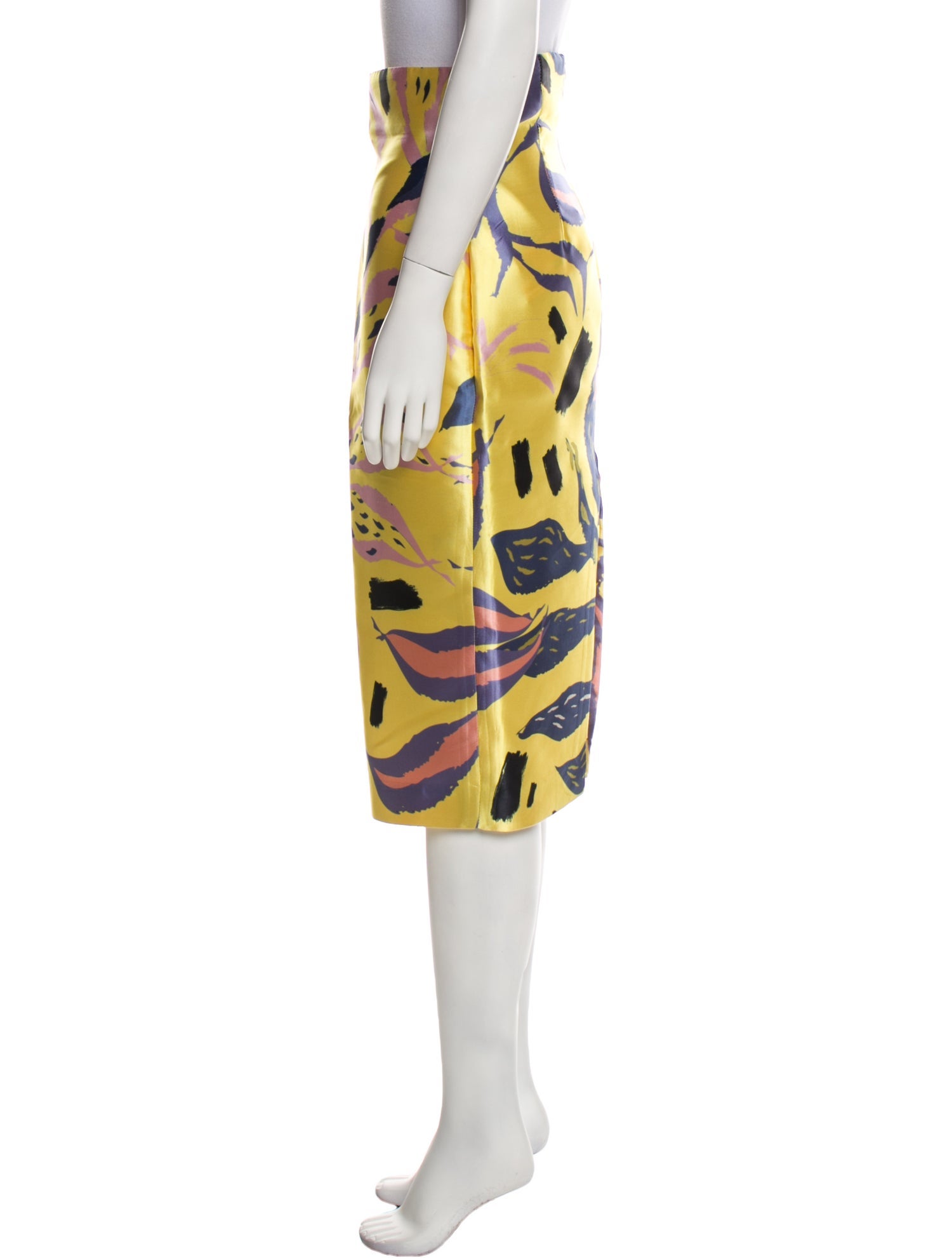 Leal Daccarett Printed Knee-Length Skirt