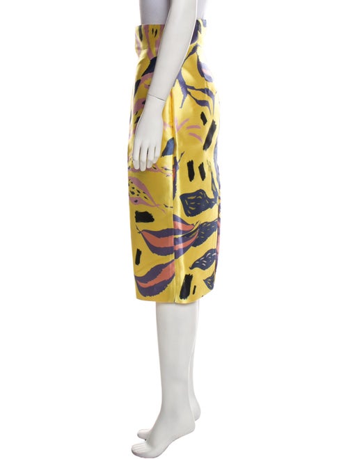 Leal Daccarett Printed Knee-Length Skirt