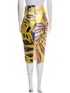 Leal Daccarett Printed Knee-Length Skirt