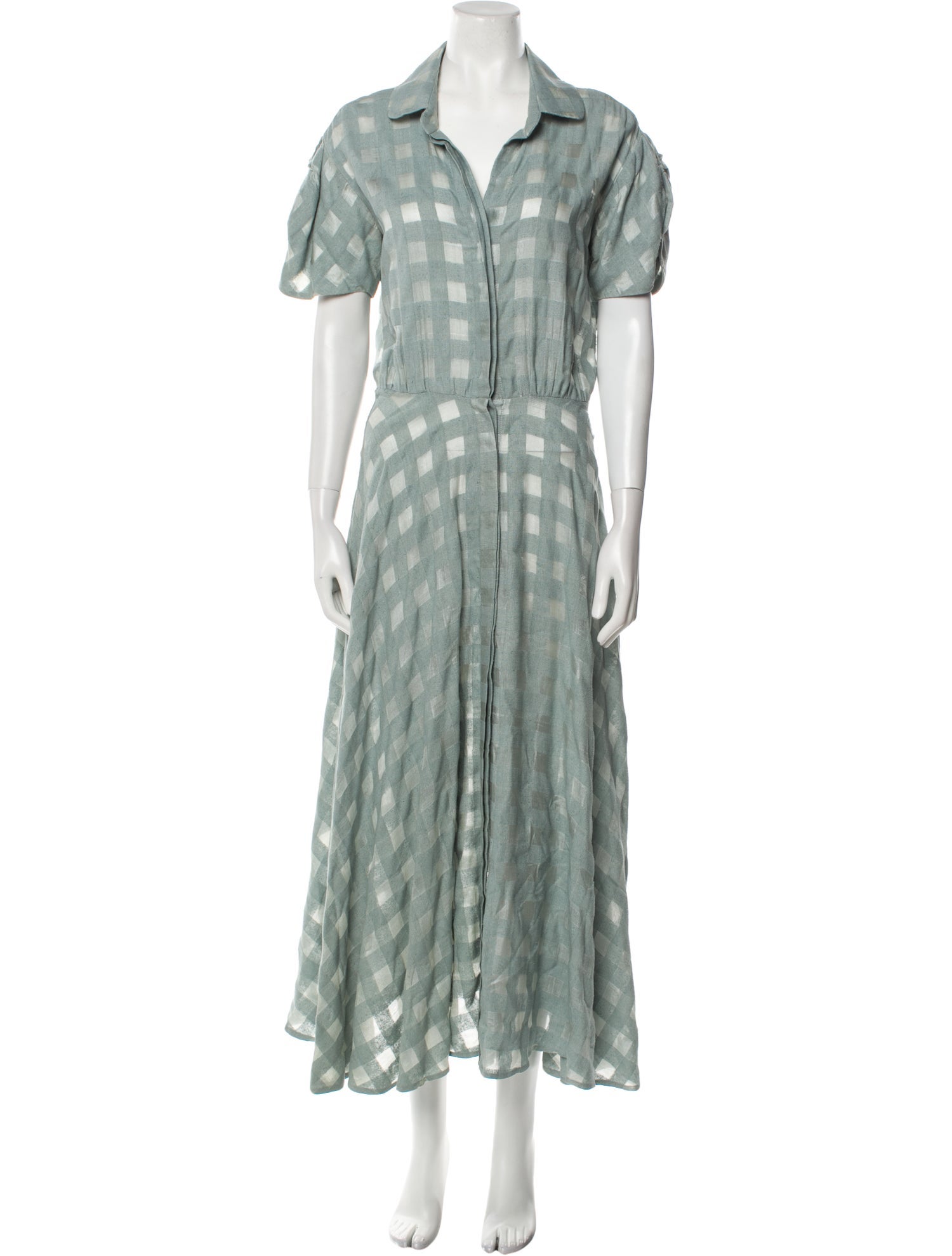 Leal Daccarett Tie-Dye Print Long Dress