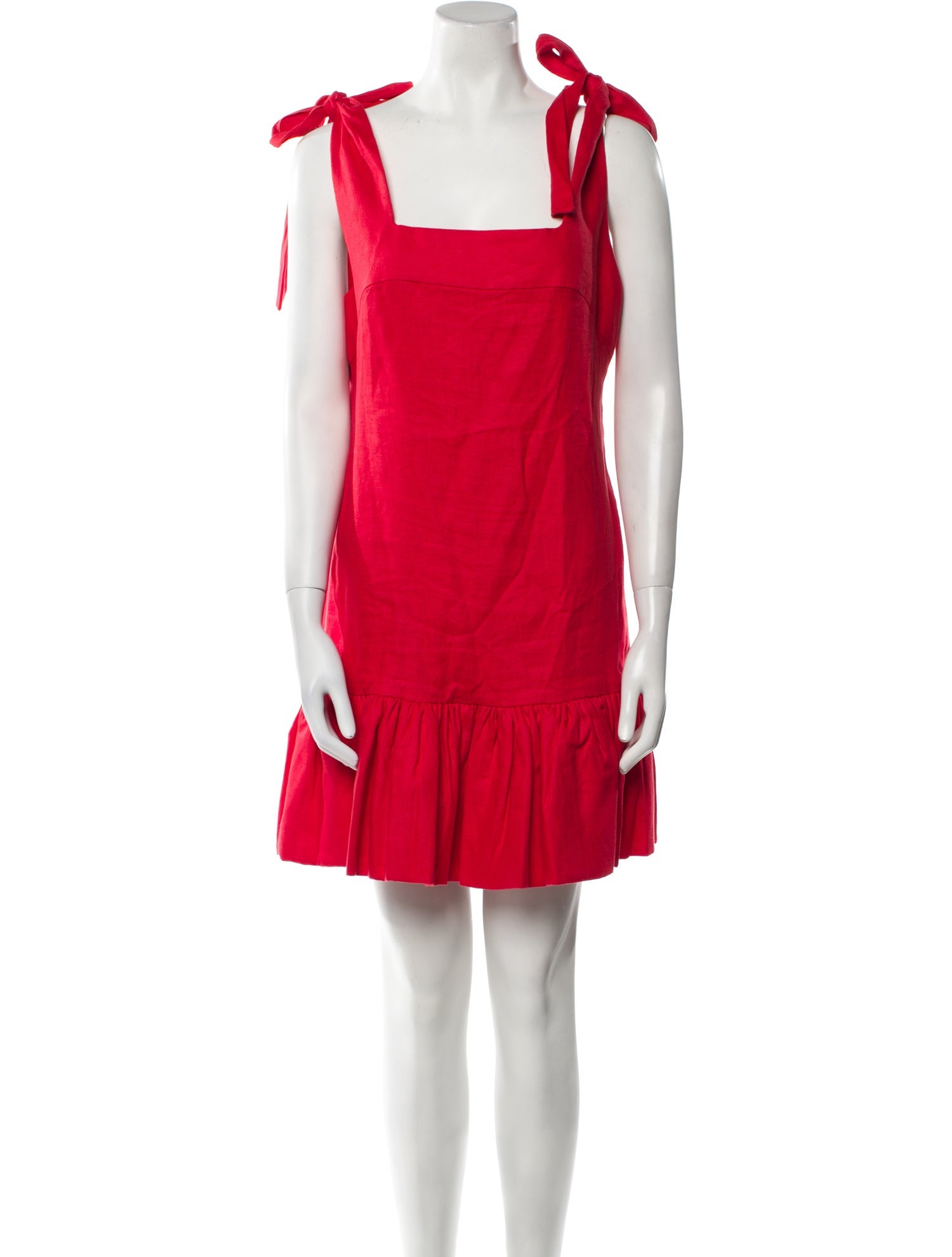 Leal Daccarett Linen Mini Dress