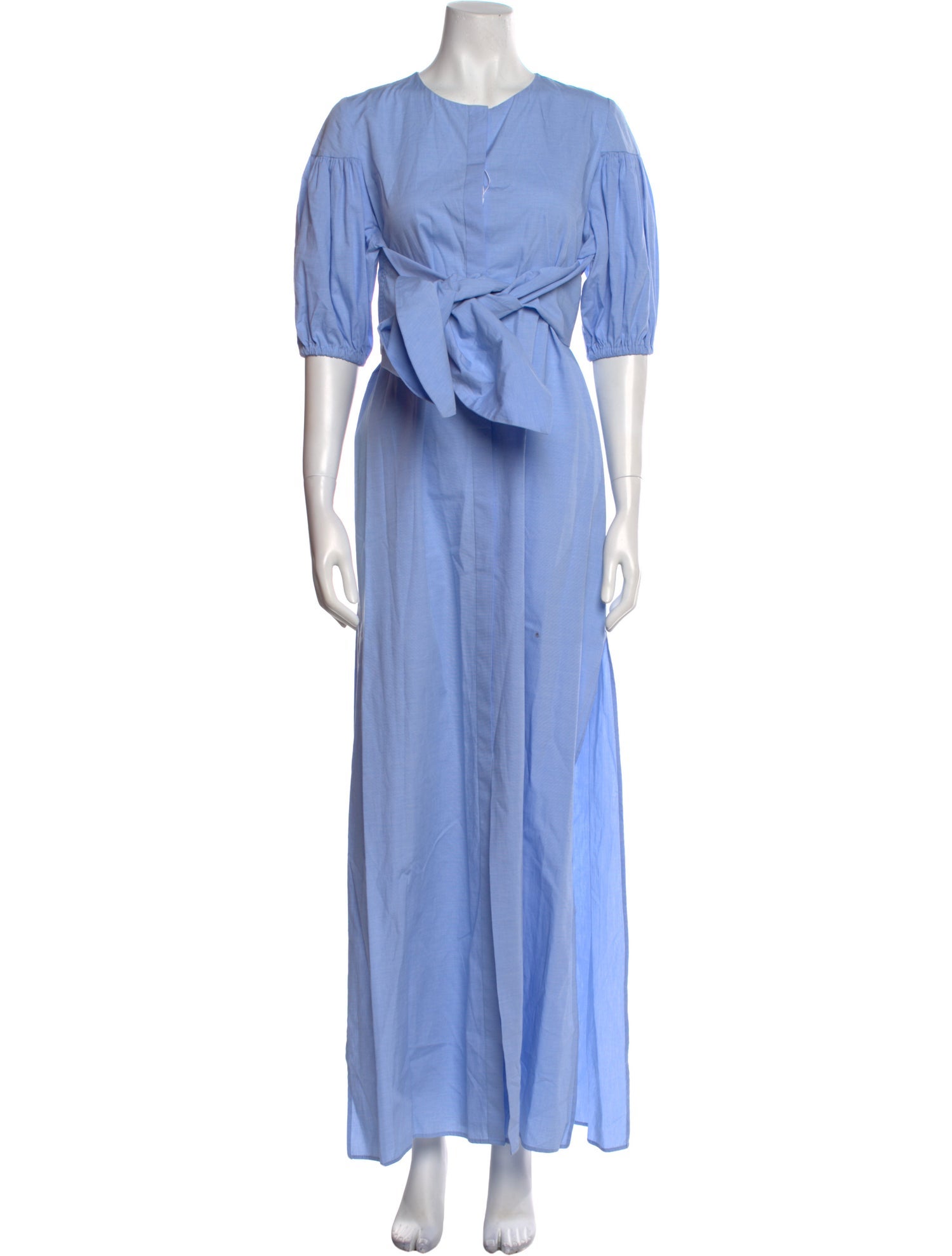 Leal Daccarett Crew Neck Long Dress