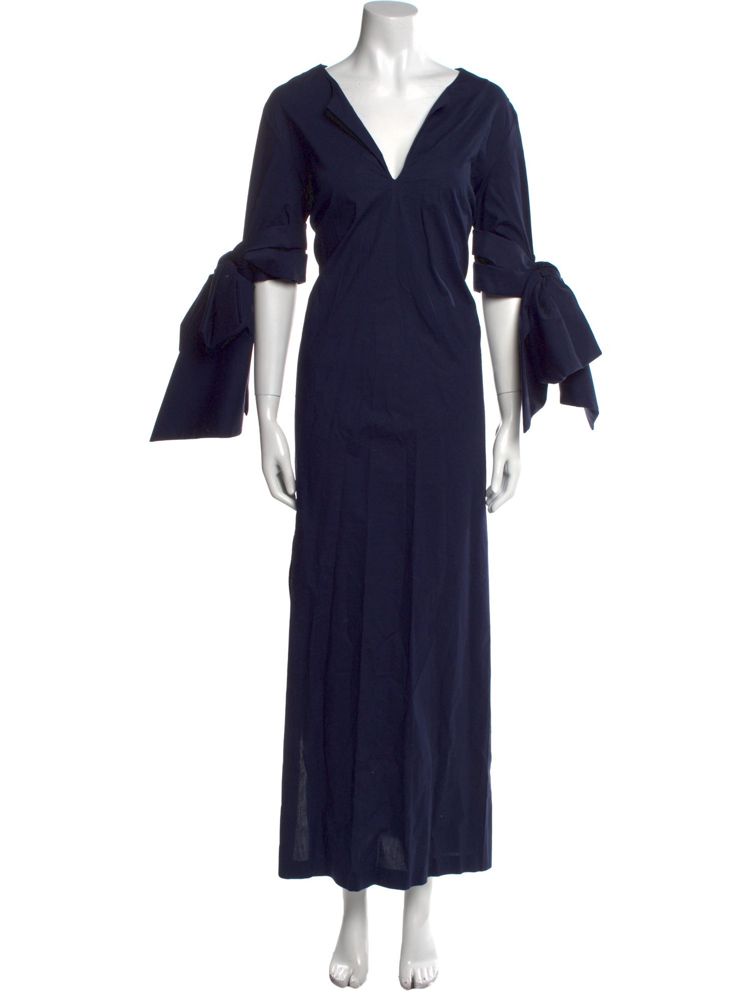 Leal Daccarett V-Neck Long Dress w/ Tags