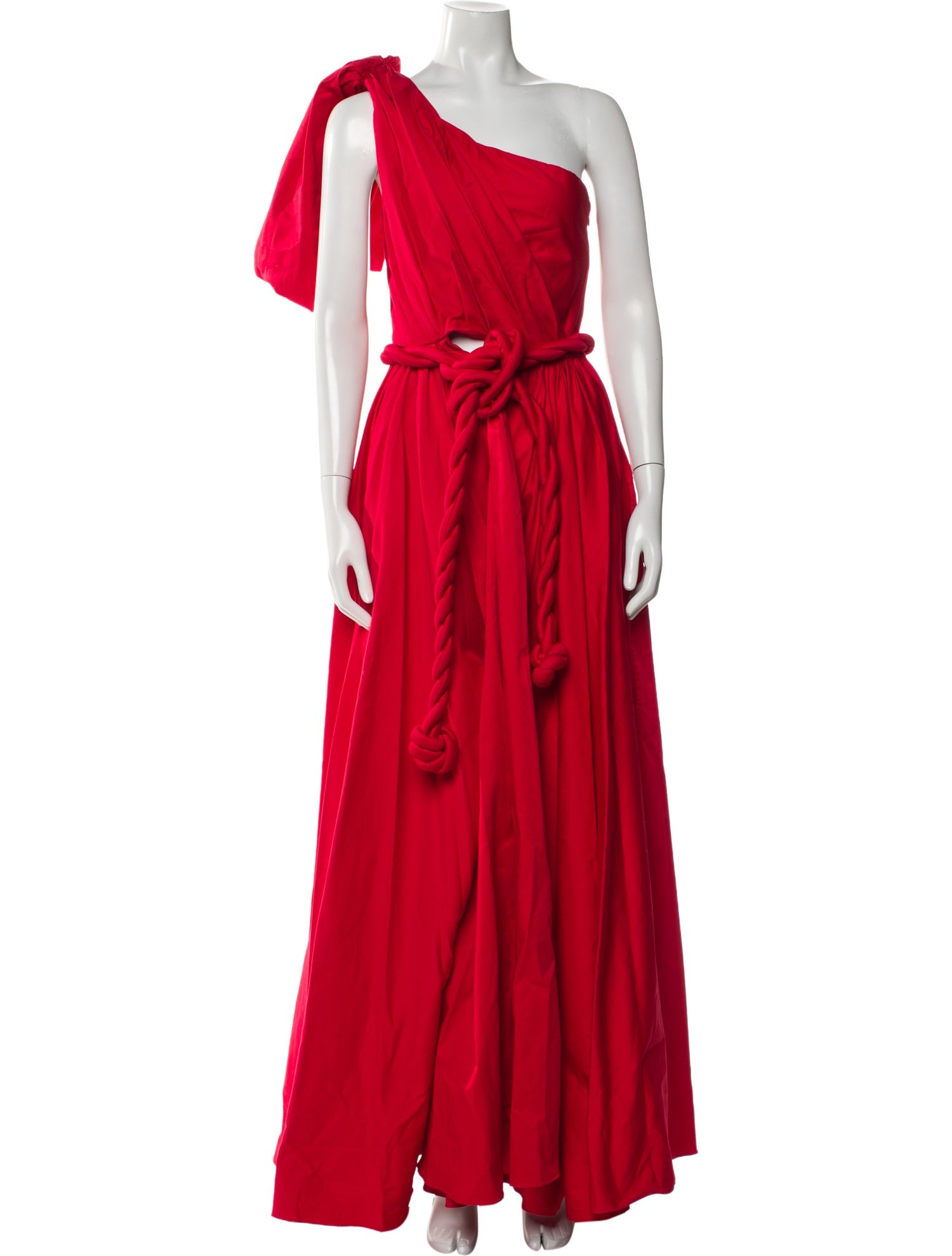 Leal Daccarett One-Shoulder Long Dress