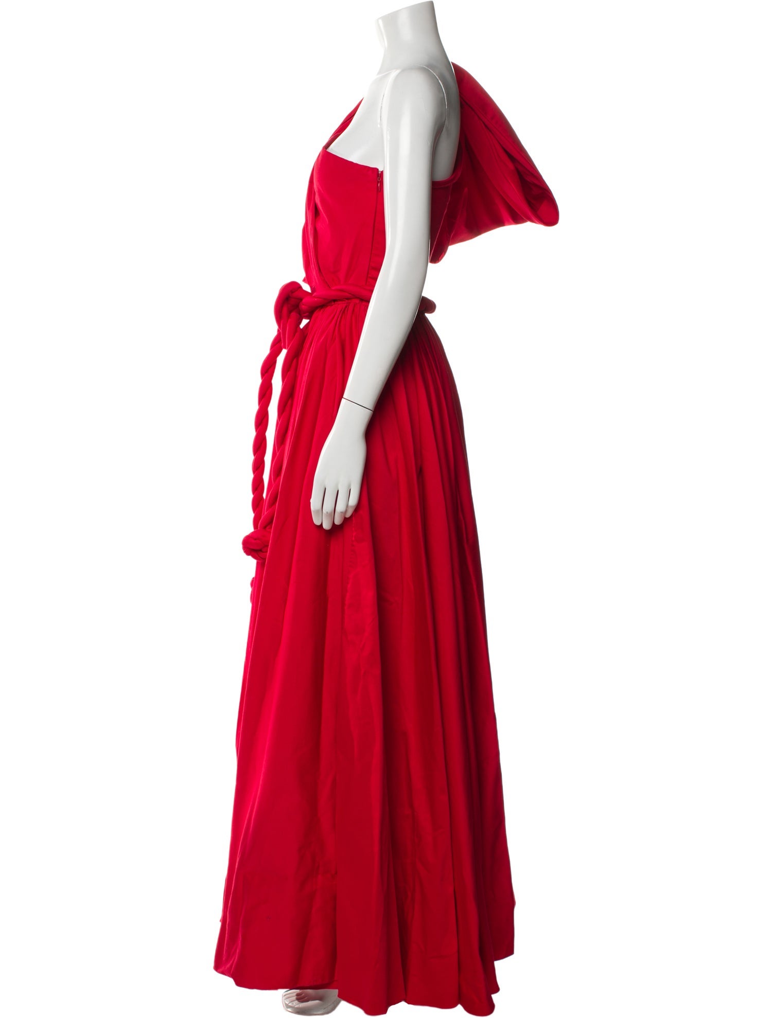Leal Daccarett One-Shoulder Long Dress