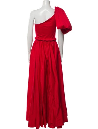 Leal Daccarett One-Shoulder Long Dress