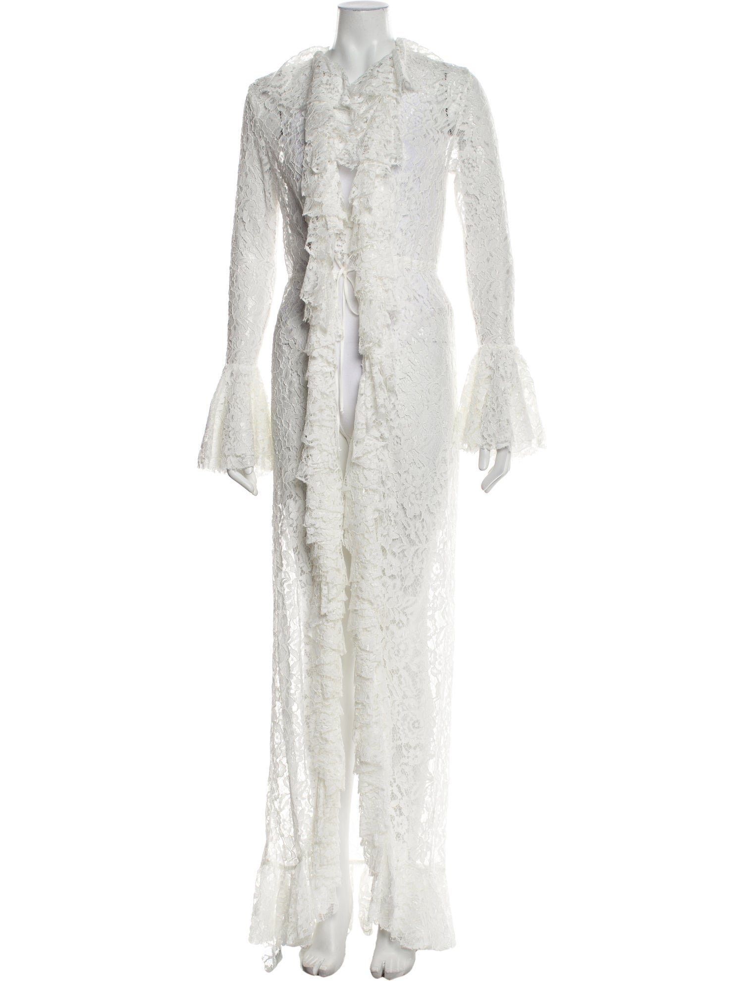 LA COMMUNE MAGIQUE Lace Evening Jacket