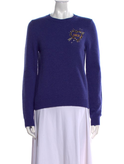 Leilian Merino Wool Graphic Print Sweater