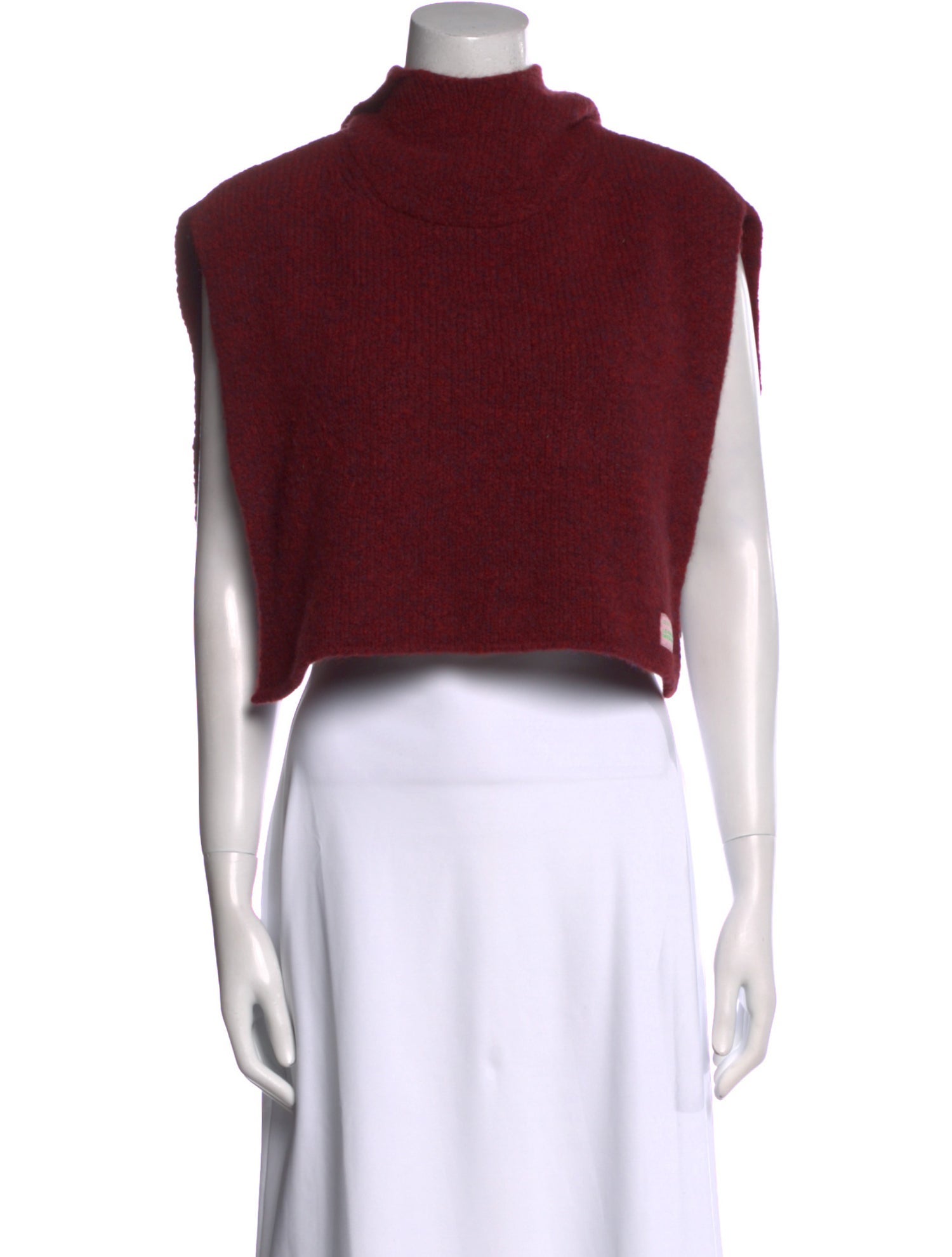 Leandra Medine Wool Turtleneck Sweater