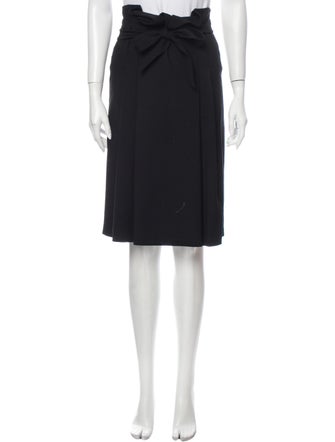 Les Chiffoniers Virgin Wool Knee-Length Skirt