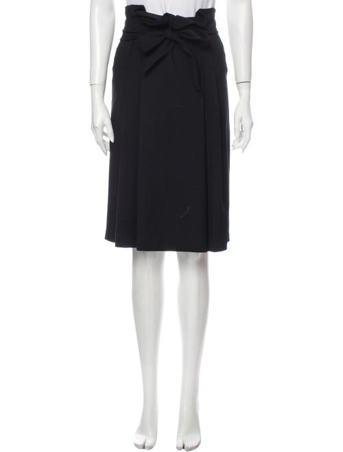 Les Chiffoniers Virgin Wool Knee-Length Skirt