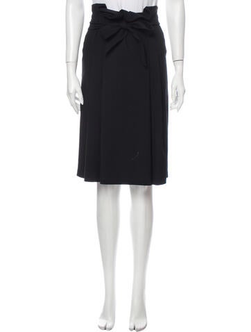 Les Chiffoniers Skirts Virgin Wool Knee-Length Skirt S