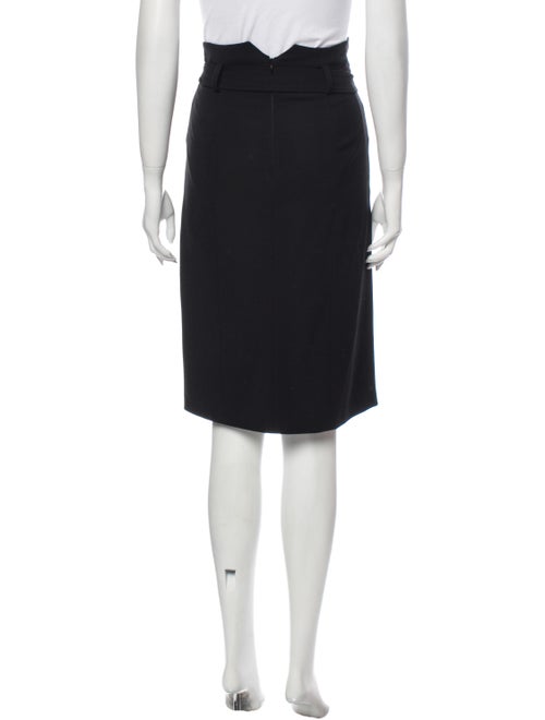 Les Chiffoniers Virgin Wool Knee-Length Skirt