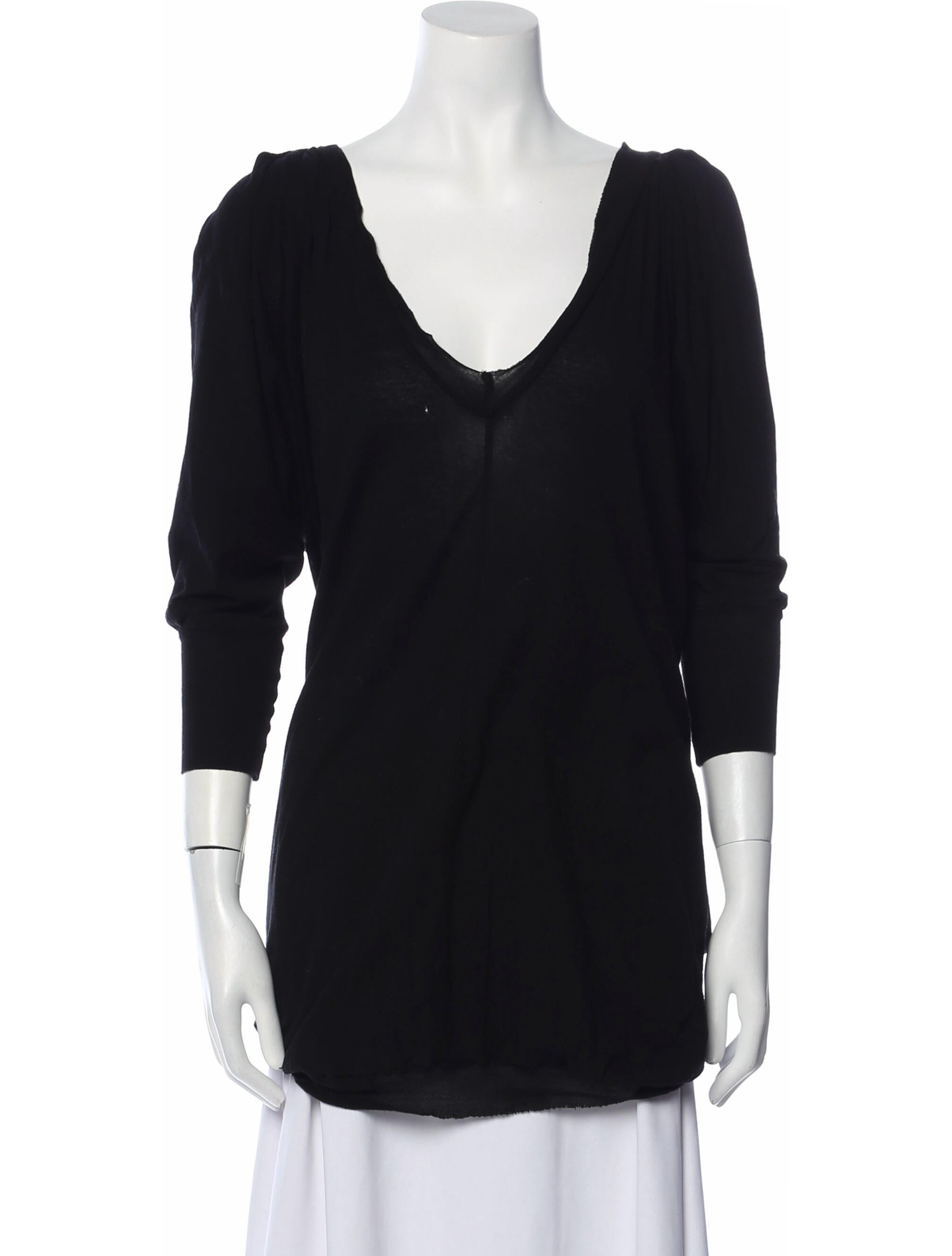 Les Chiffoniers Scoop Neck Sweater