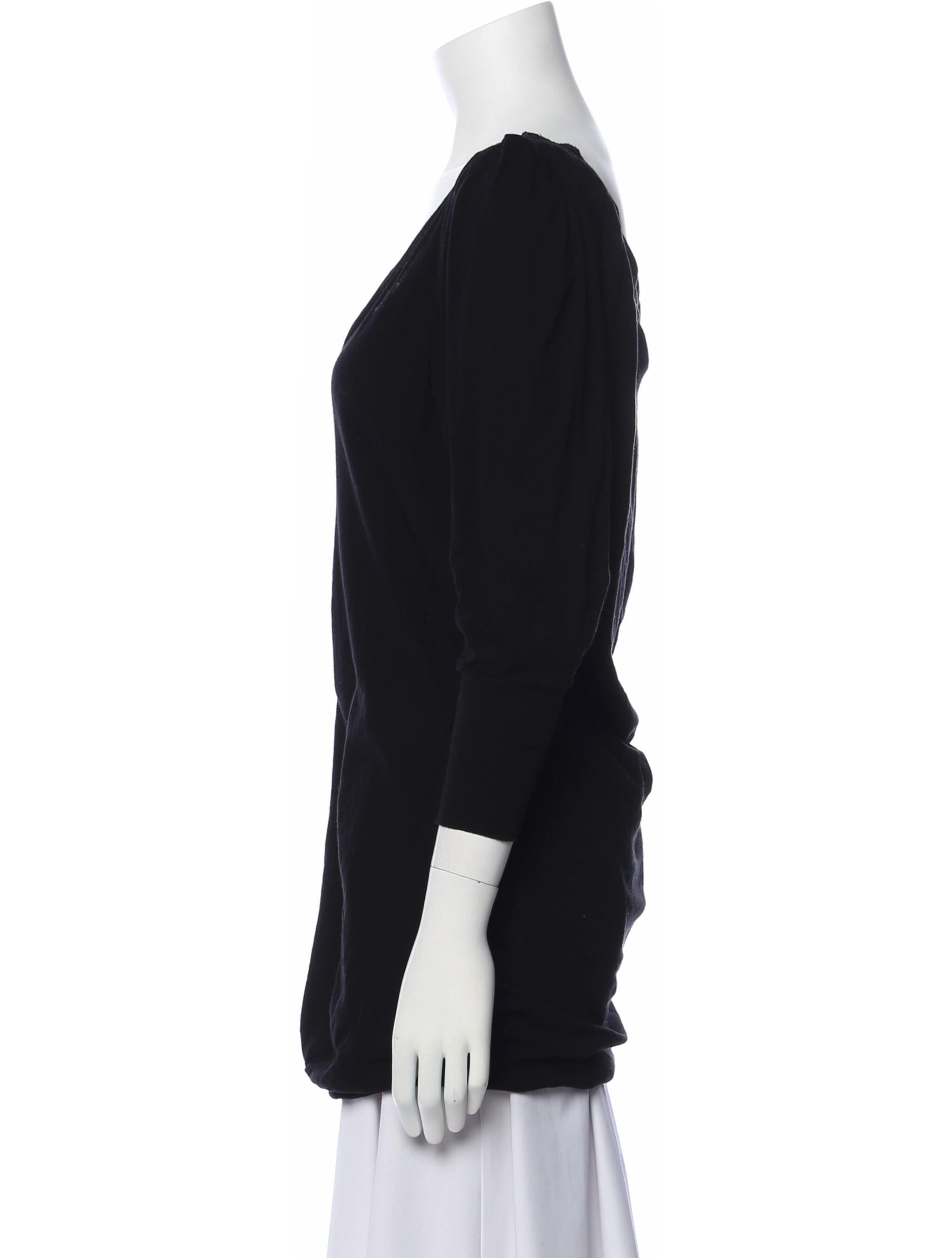 Les Chiffoniers Scoop Neck Sweater