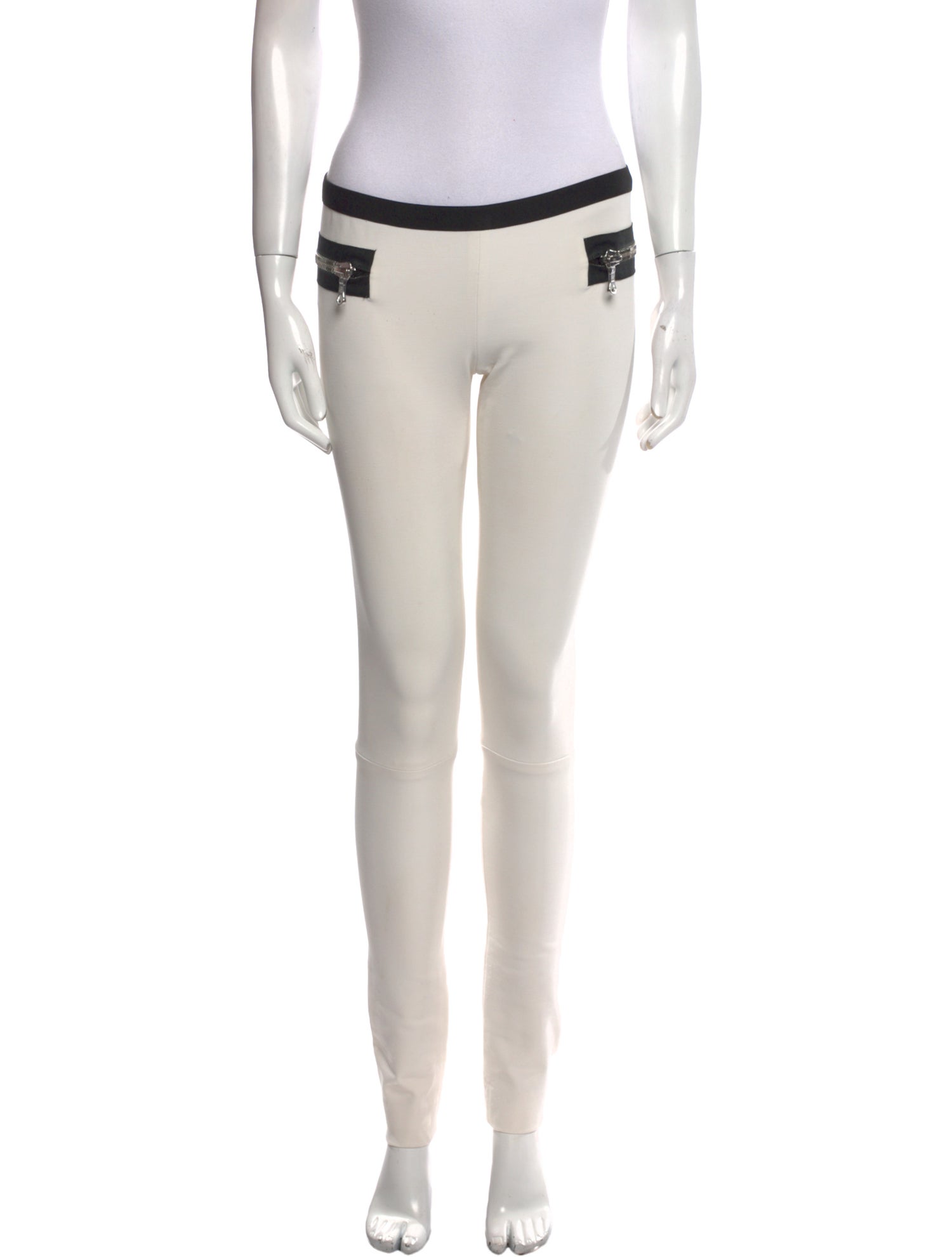 Les Chiffoniers Striped Skinny Leg Pants