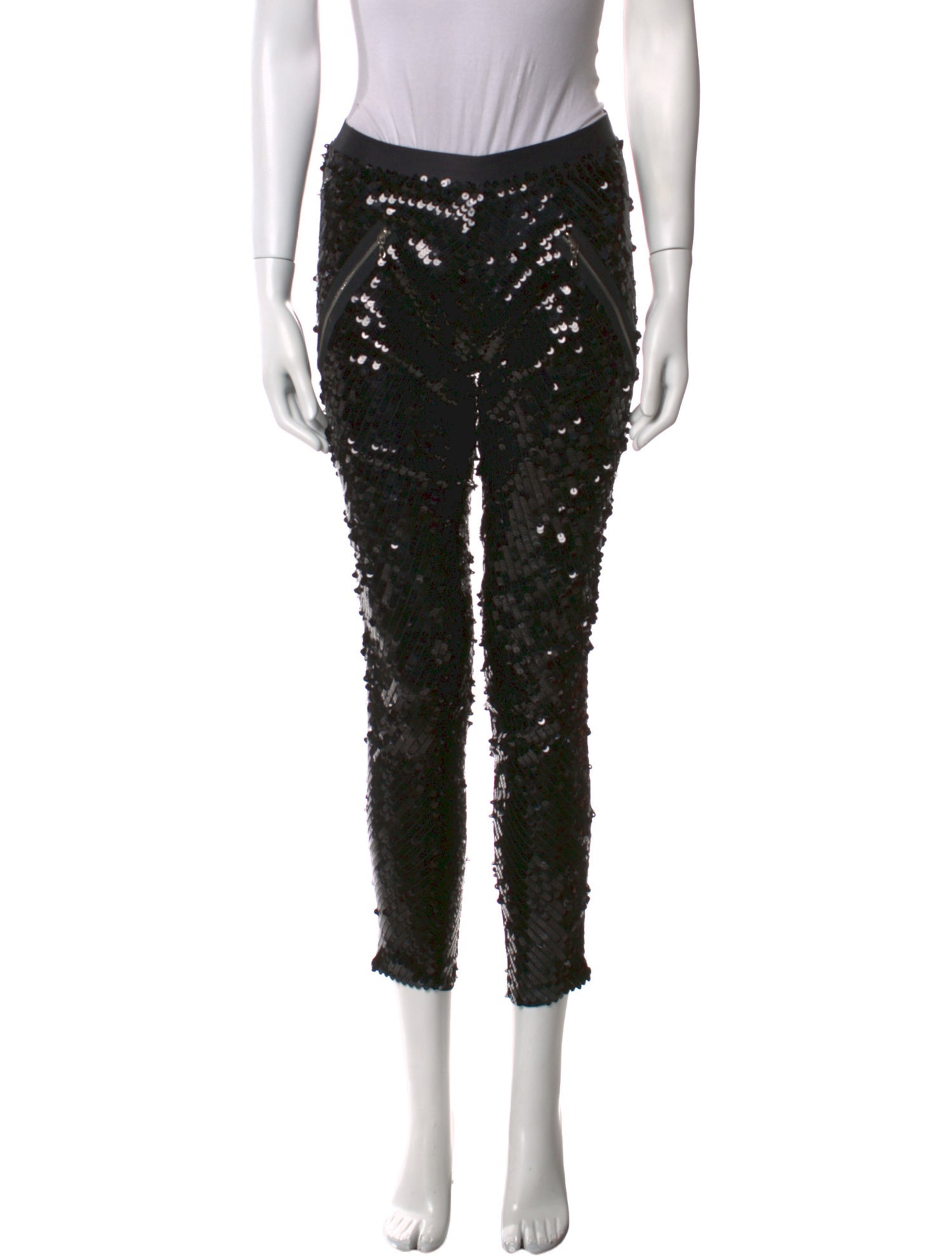 Les Chiffoniers Nylon Skinny Leg Pants