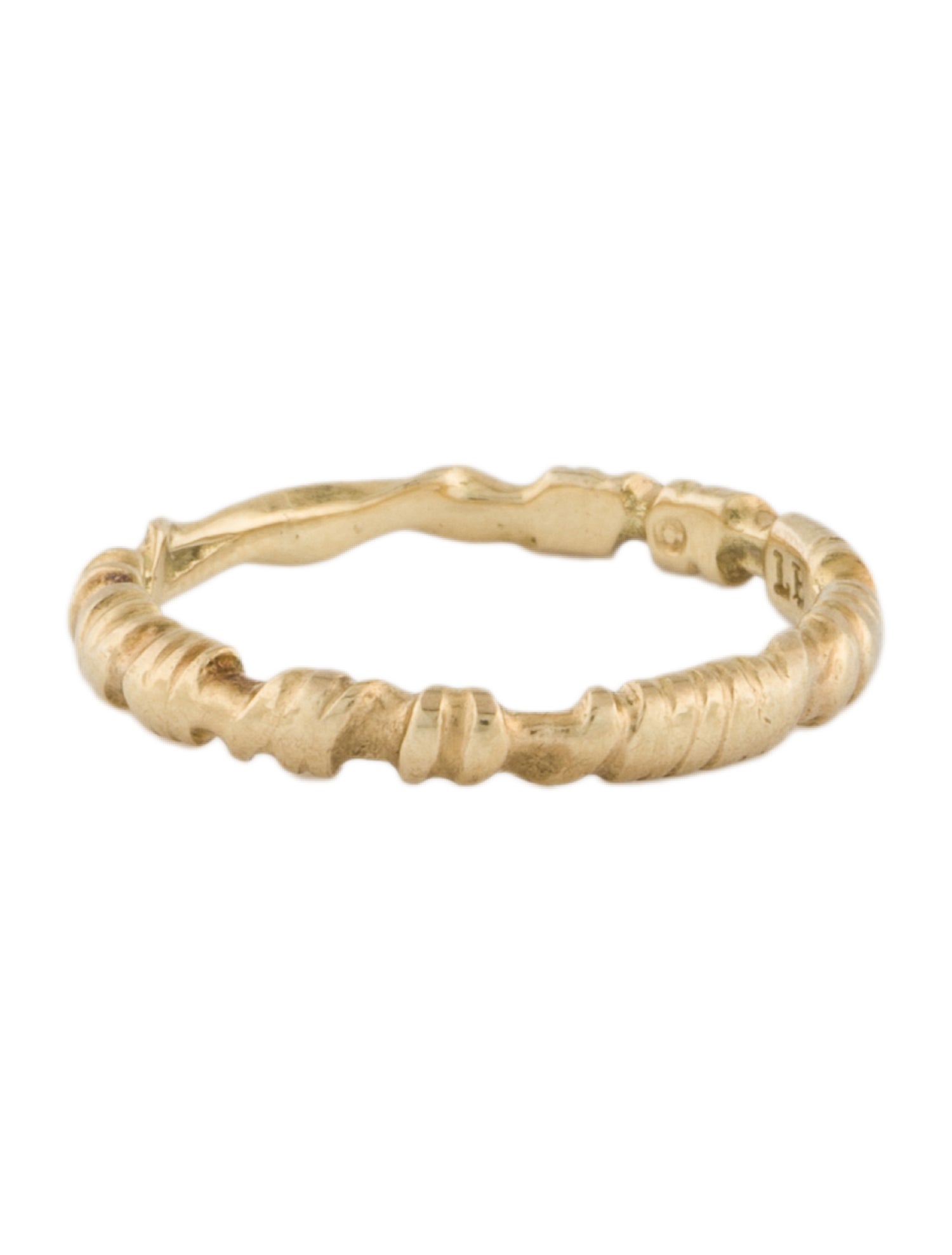 Lee Brevard 18K Holly Band Ring