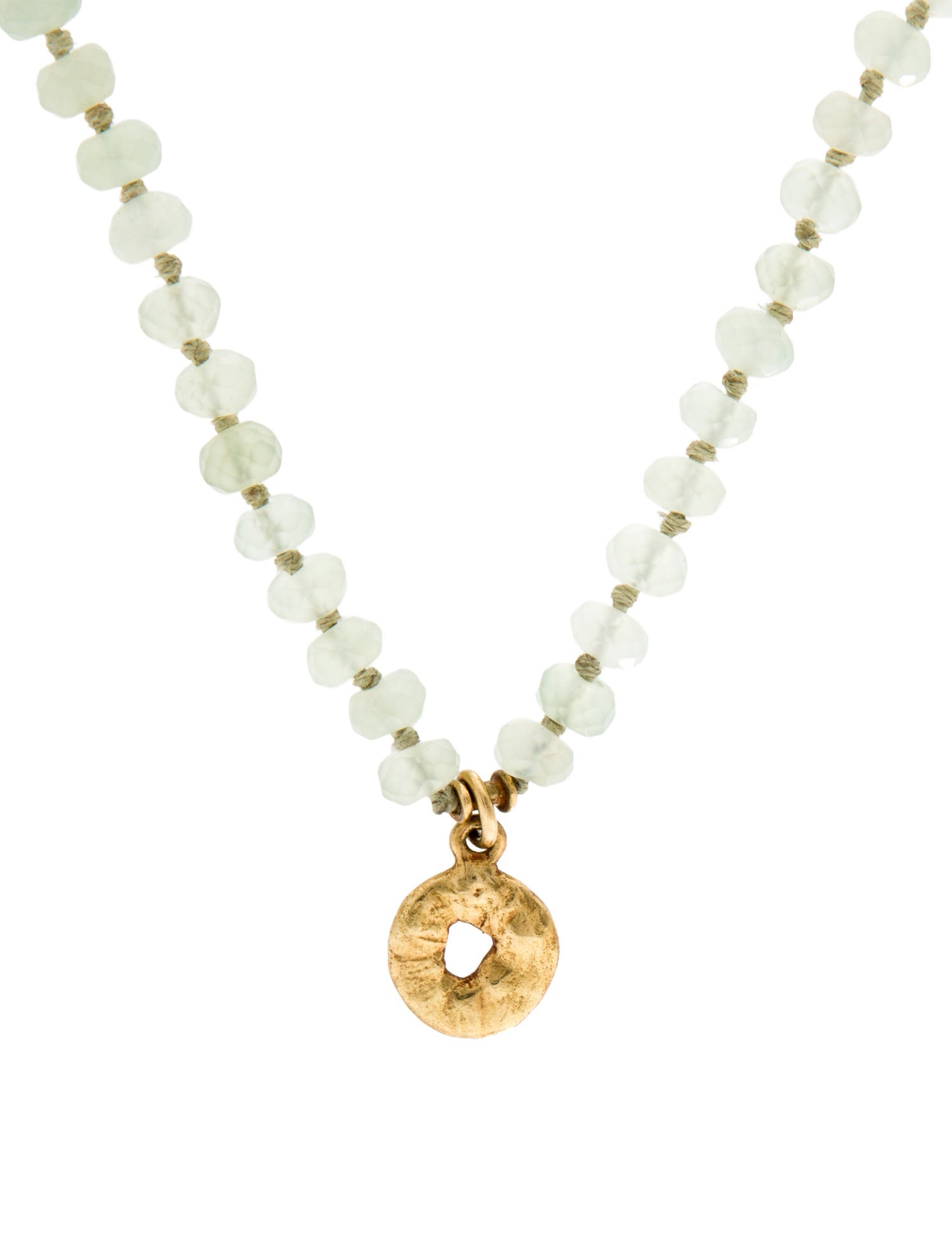 Lee Brevard 18K Old Money Serpentine Bead Necklace