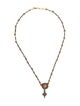 Lee Brevard Citrine Heart Pendant Necklace