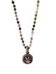 Lee Brevard Tourmaline Beaded Pendant Necklace