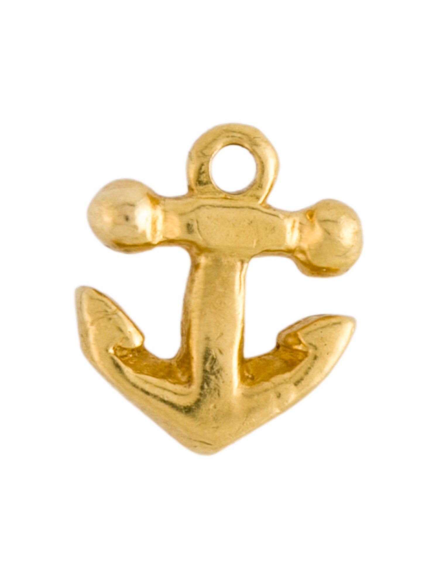 Lee Brevard 18K Anchor Earring Charm