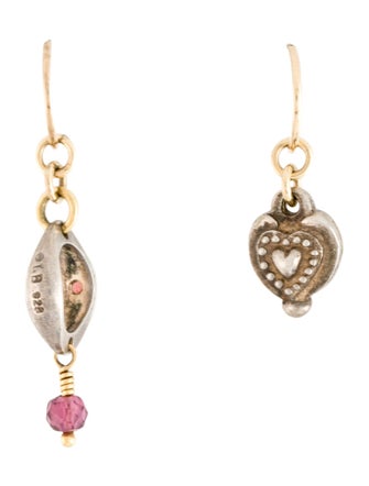 Lee Brevard Rhodolite & Garnet Drop Earrings