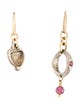Lee Brevard Rhodolite & Garnet Drop Earrings