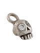 Lee Brevard 18K Cubic Zirconia Roger Skull Charm