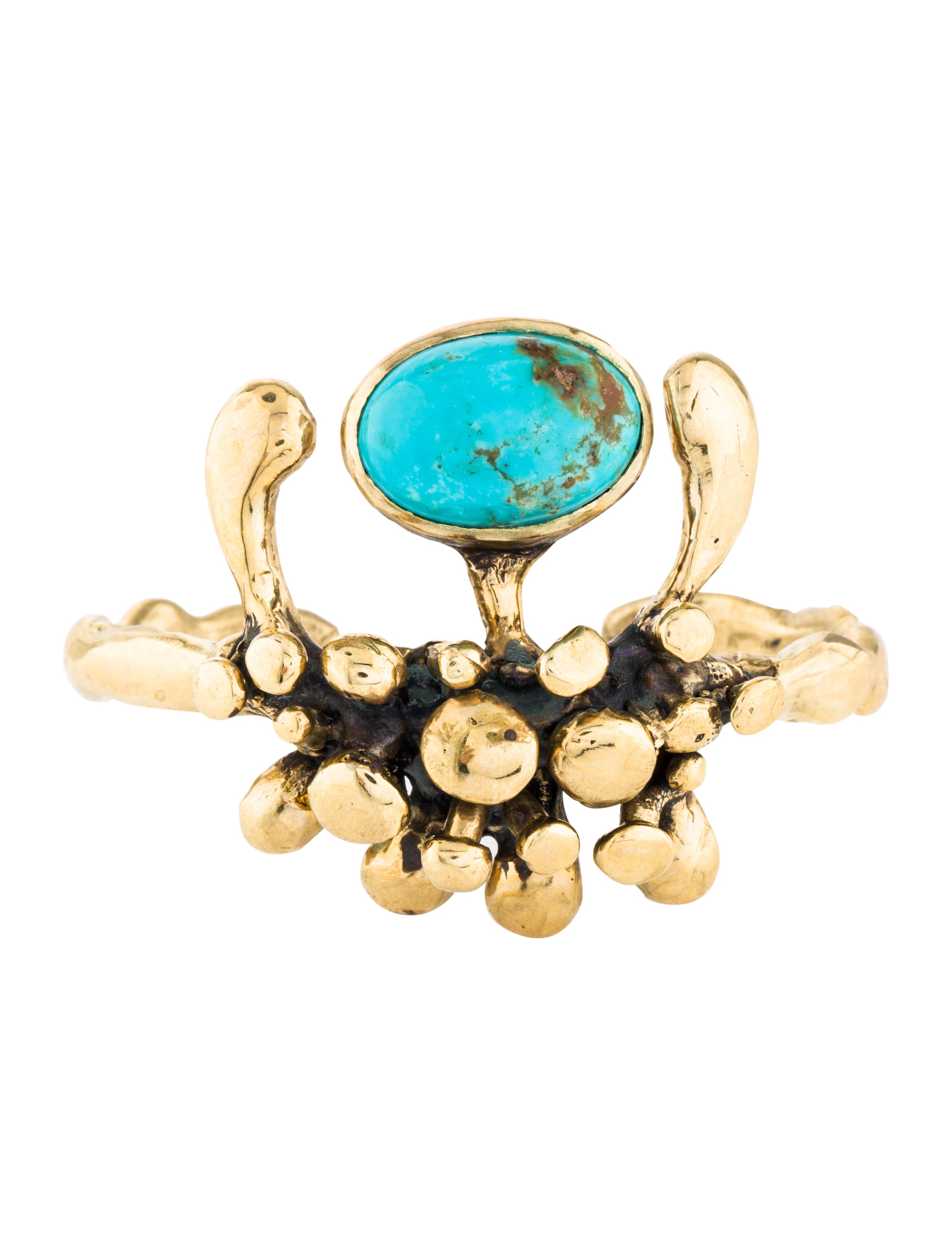 Lisa Eisner Turquoise Spore Cuff