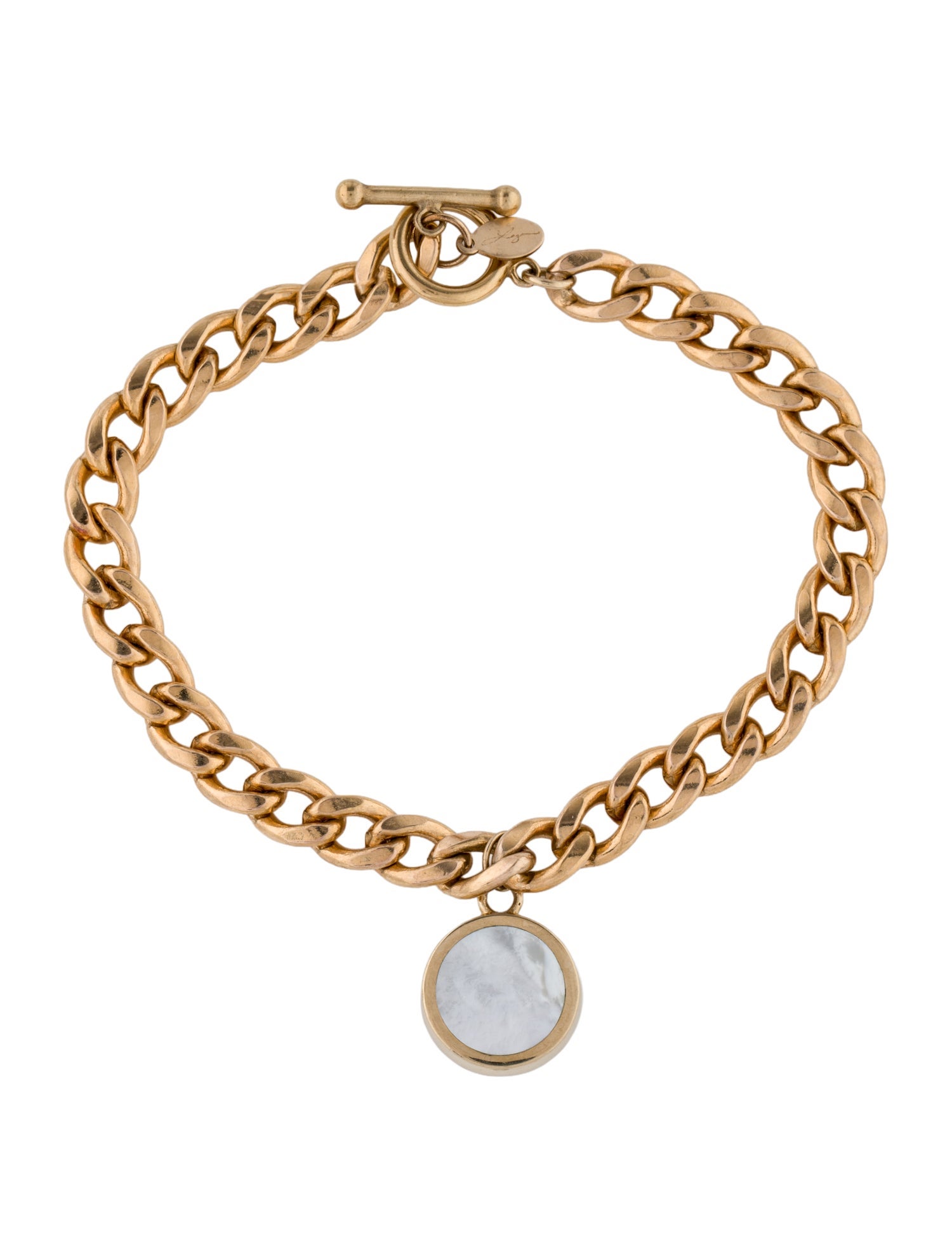 Legier Mother of Pearl Charm Bracelet