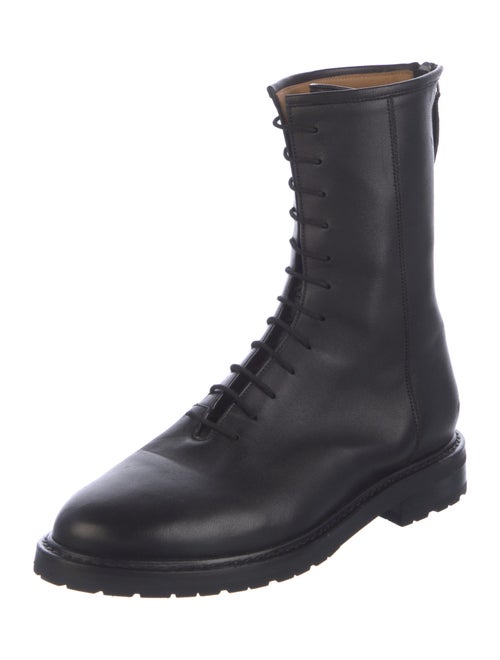 Legres Leather Combat Boots