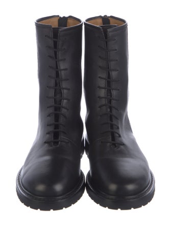 Legres Leather Combat Boots