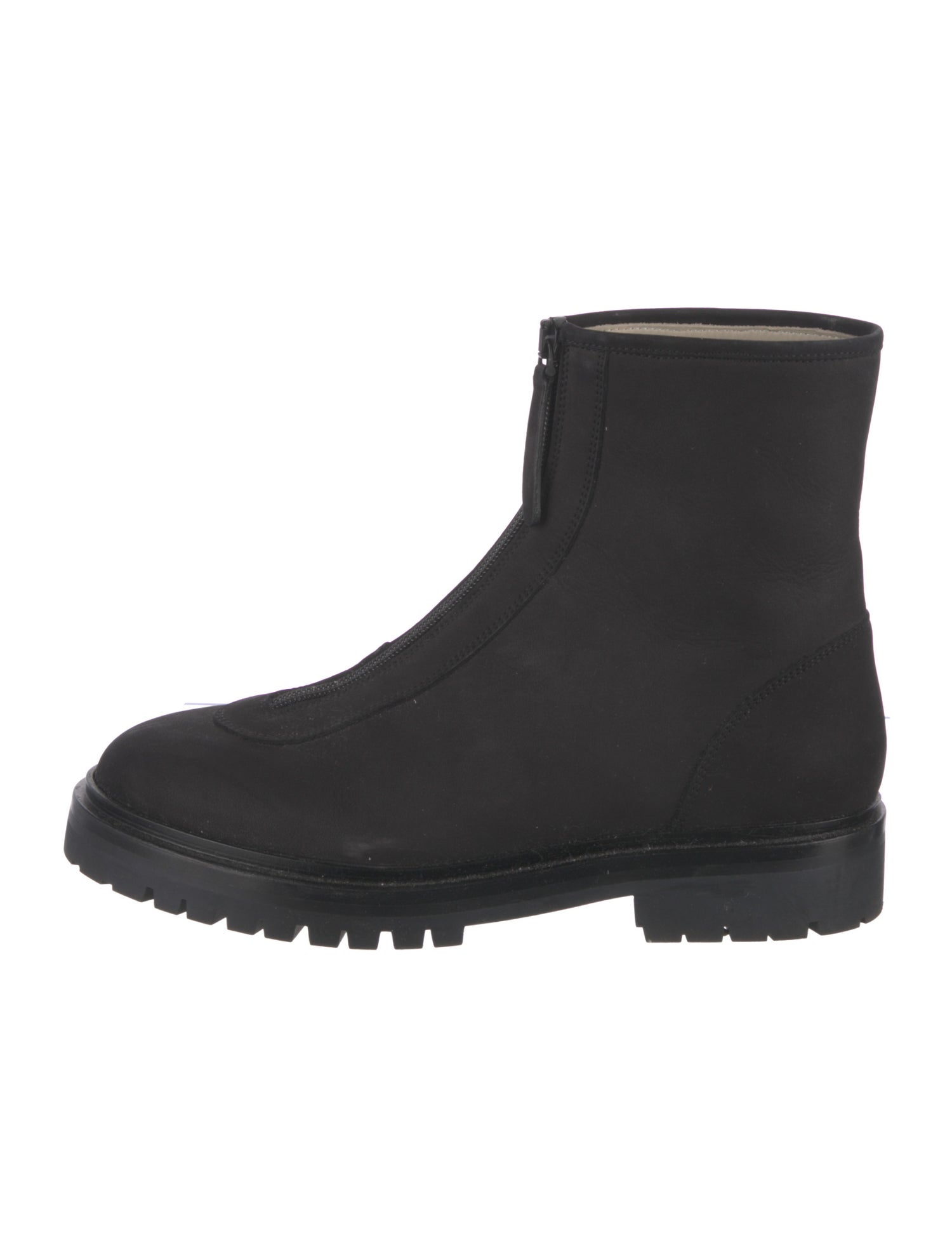 Legres Leather Combat Boots