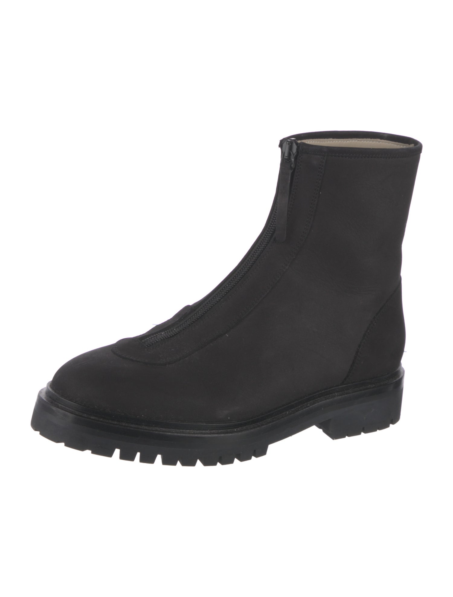 Legres Leather Combat Boots