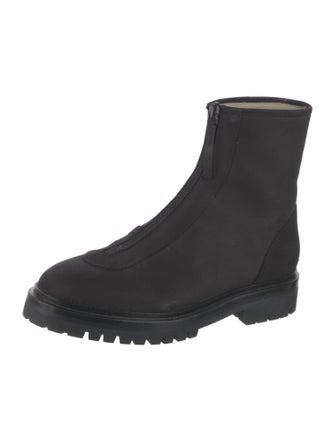 Legres Leather Combat Boots