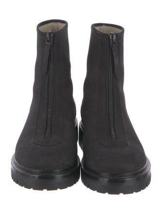 Legres Leather Combat Boots