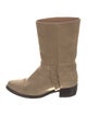Legres Suede Western Boots