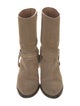 Legres Suede Western Boots