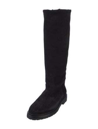 Legres Suede Riding Boots