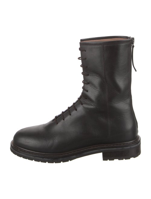 Legres Leather Combat Boots