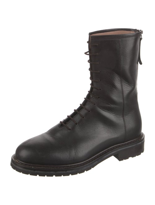 Legres Leather Combat Boots