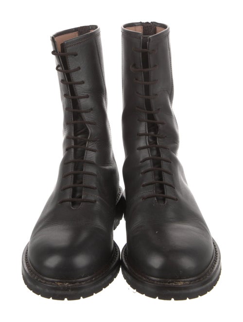 Legres Leather Combat Boots