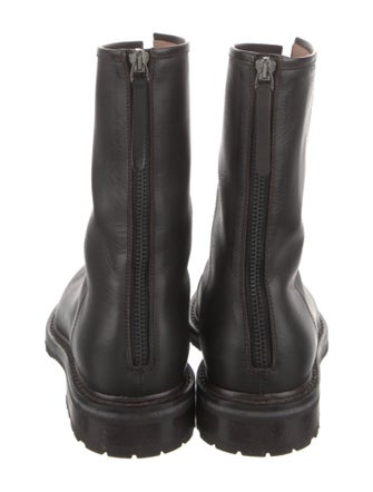 Legres Leather Combat Boots