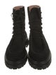 Legres Suede Combat Boots